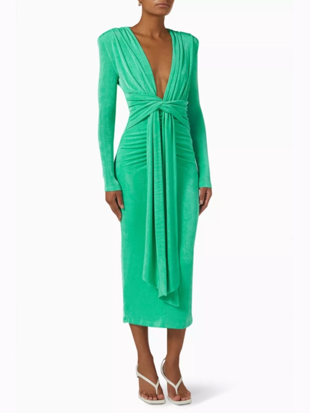 Misha Francis Dress in Vivid Jade (Green)